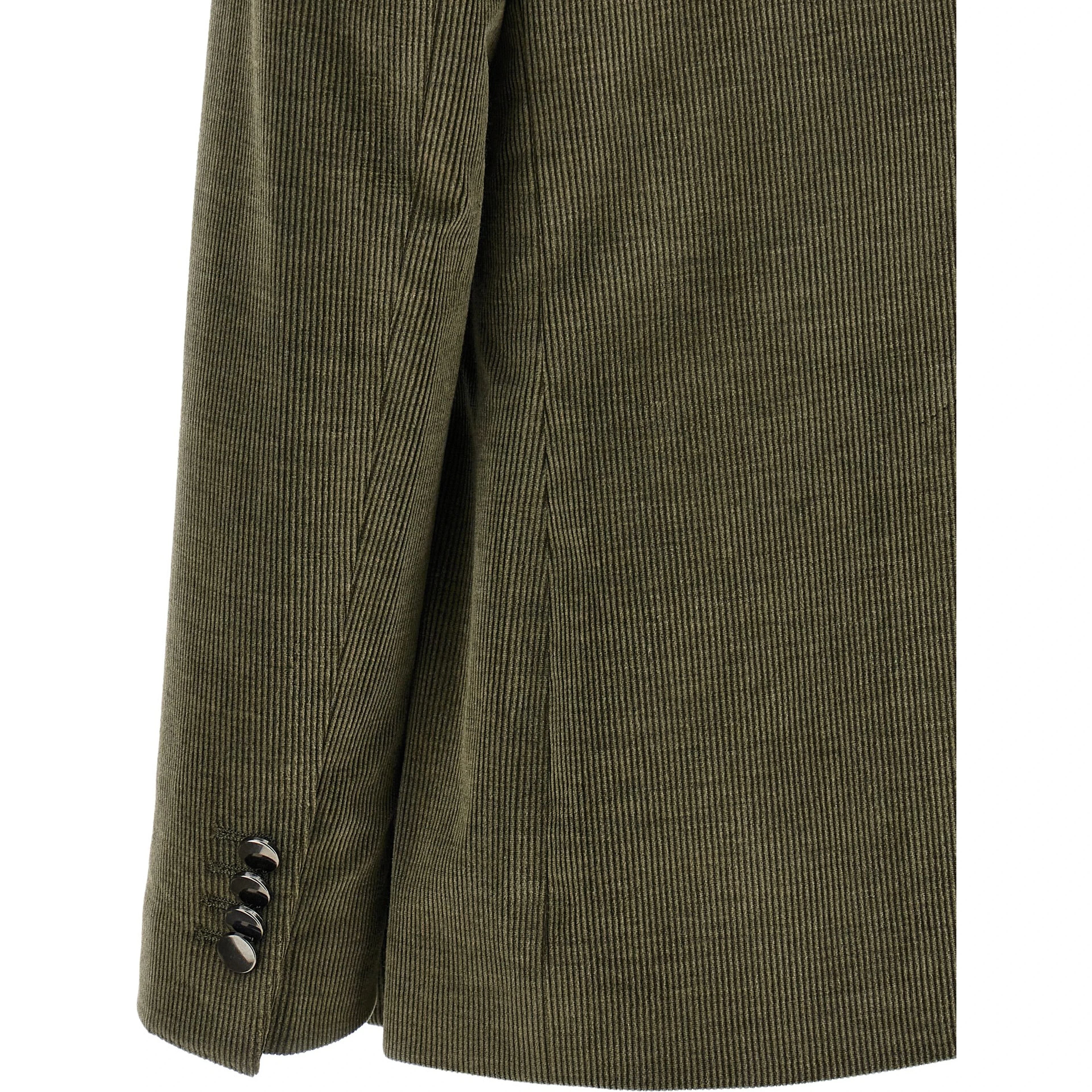 Bicolor Cotton Blazer