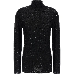Black Wool Cardigan