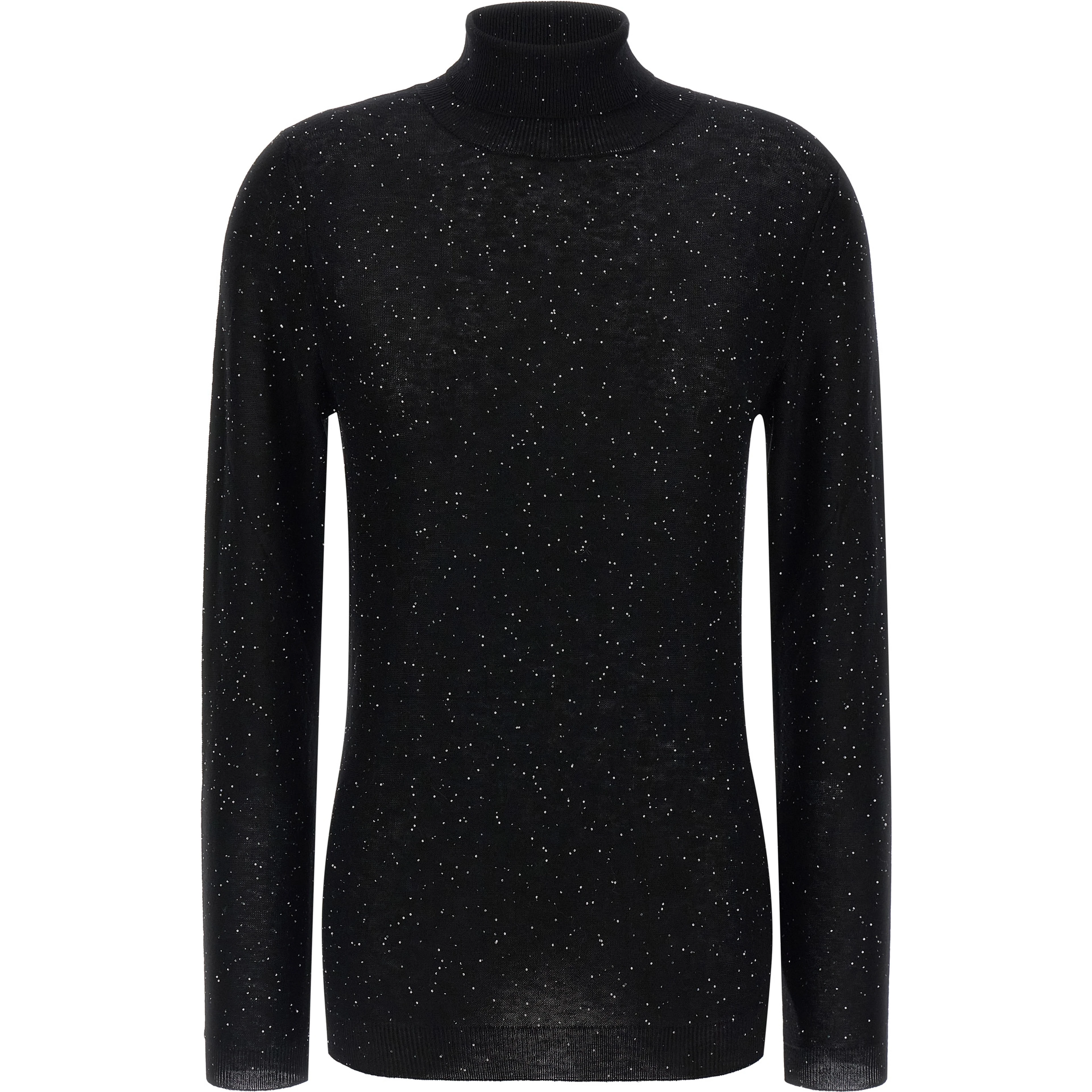 Black Wool Cardigan