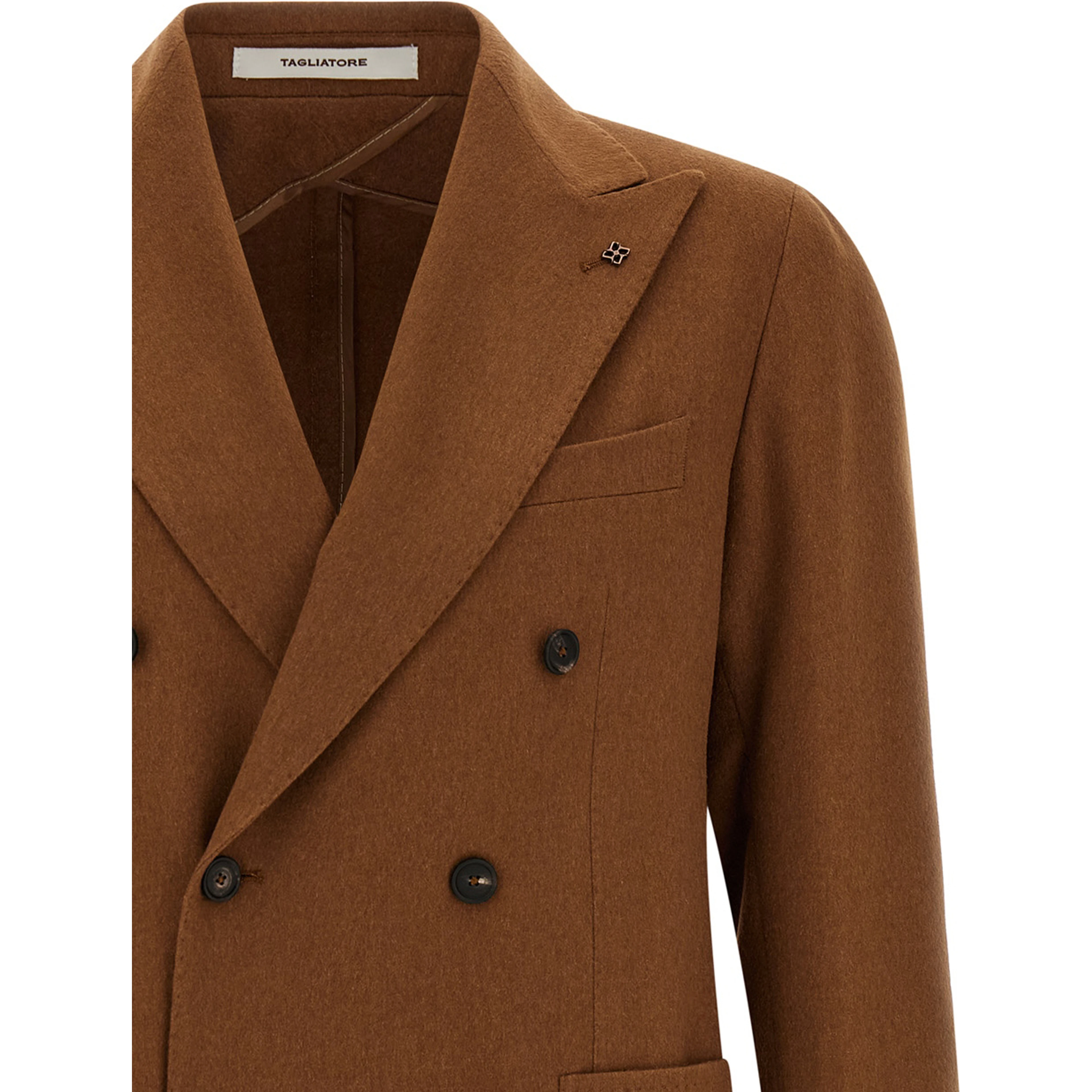Brown Camel Hair Blazer