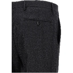 Gray Virgin Wool Two-Piece Suit