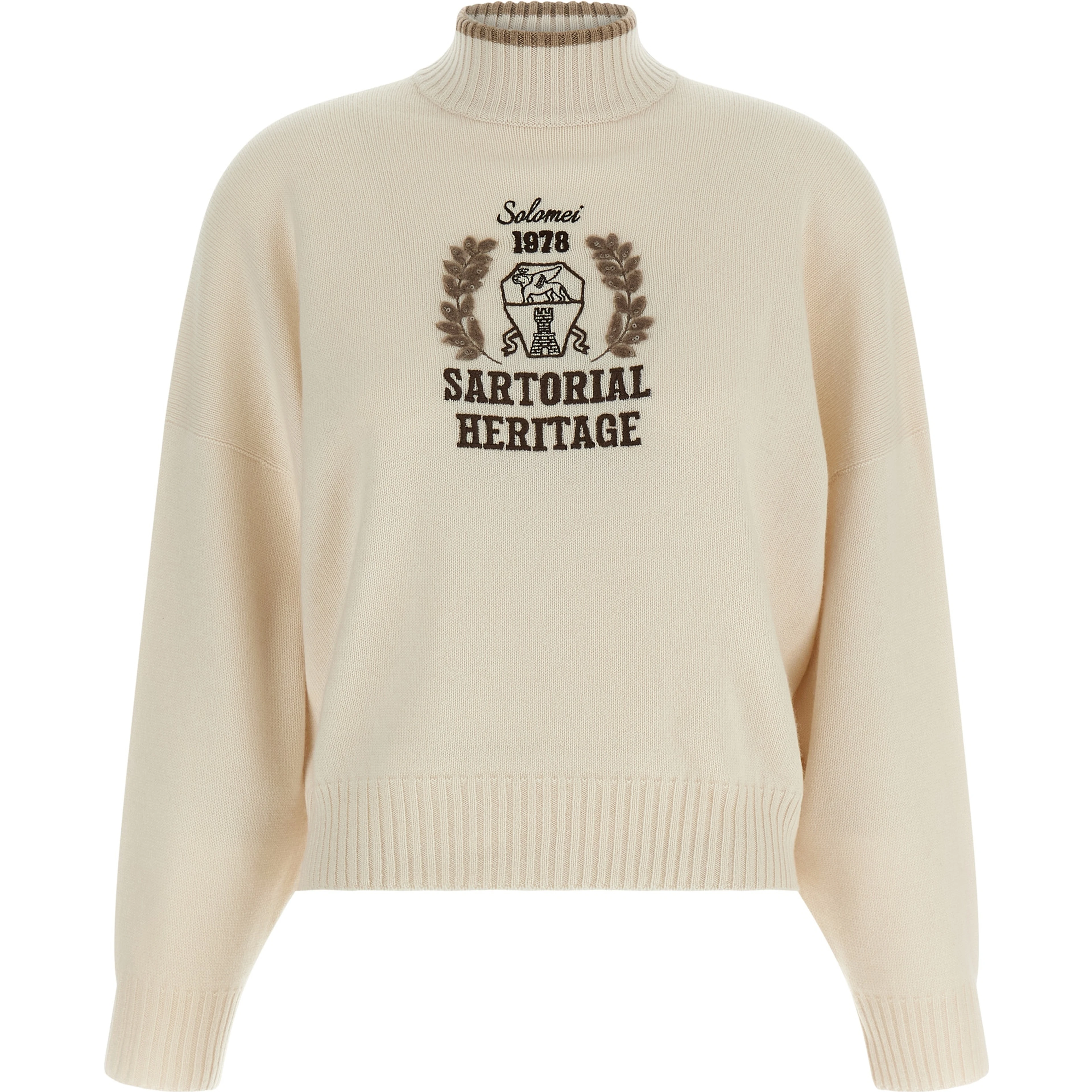 Beige Cashmere Cardigan