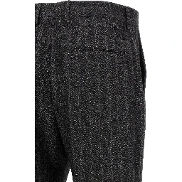 Gray Virgin Wool Two-Piece Suit