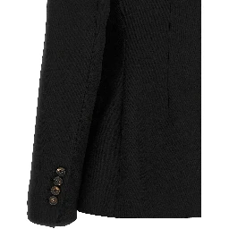 Black Virgin Wool Blazer