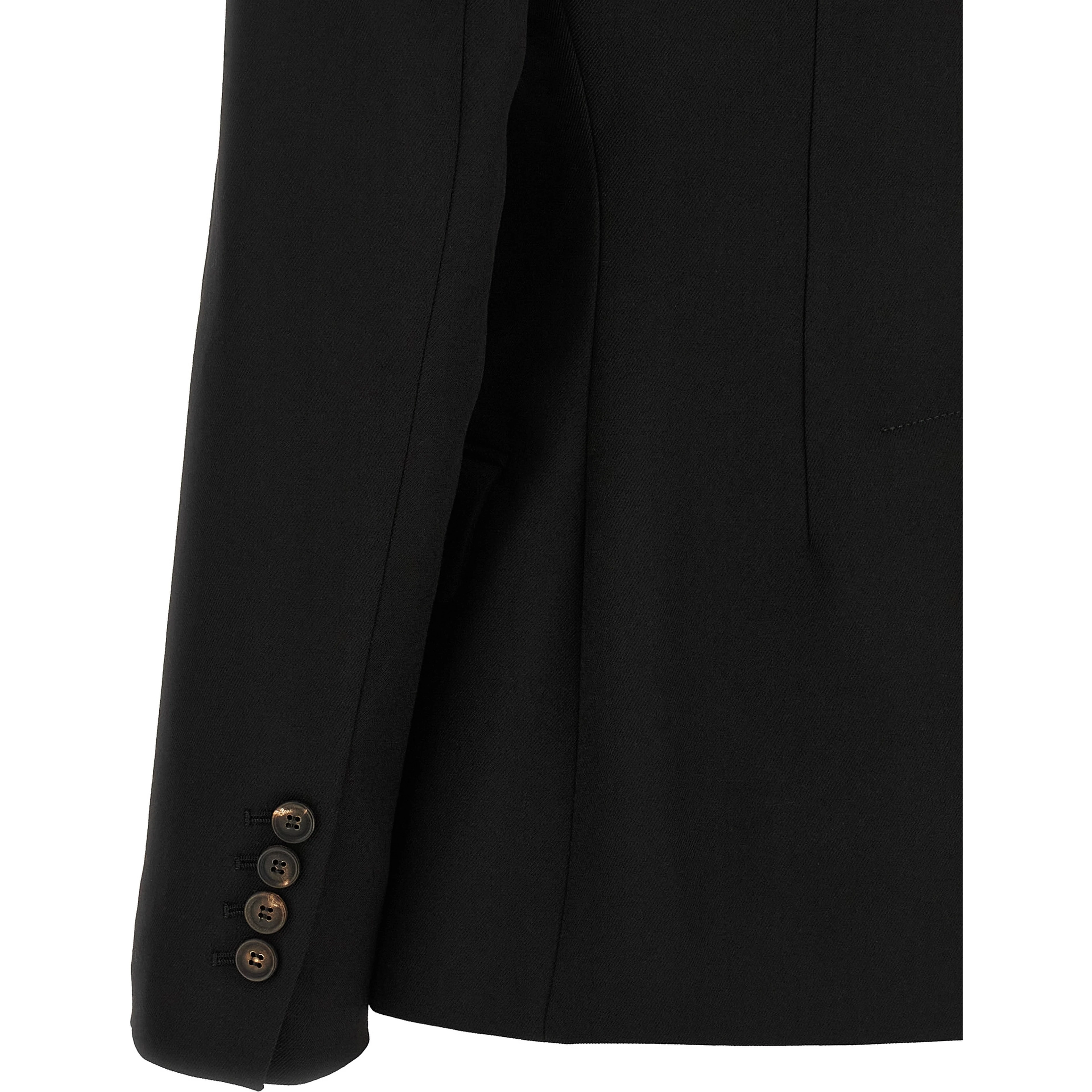 Black Virgin Wool Blazer