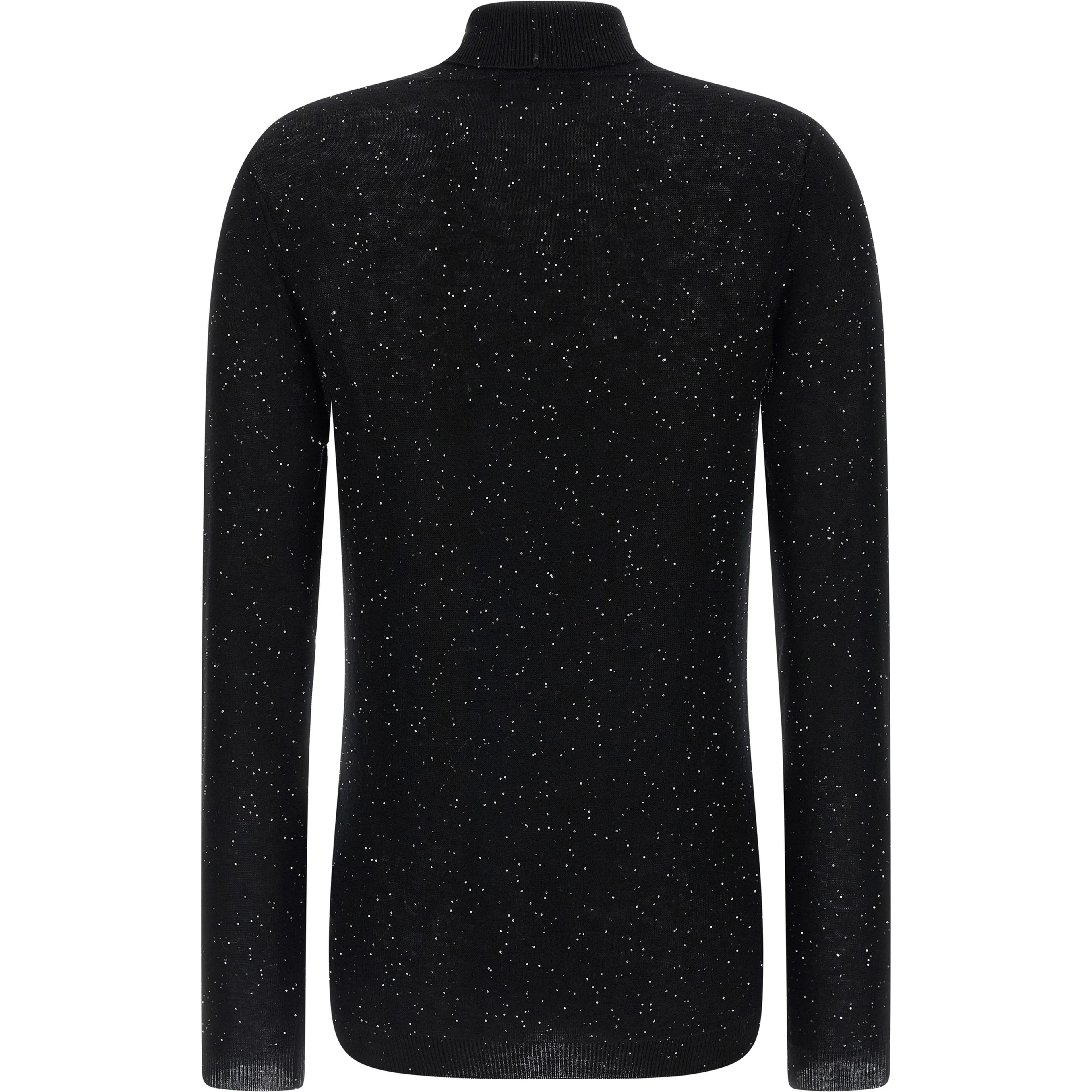 Black Wool Cardigan