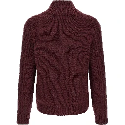 Bordeaux Cashmere Cardigan