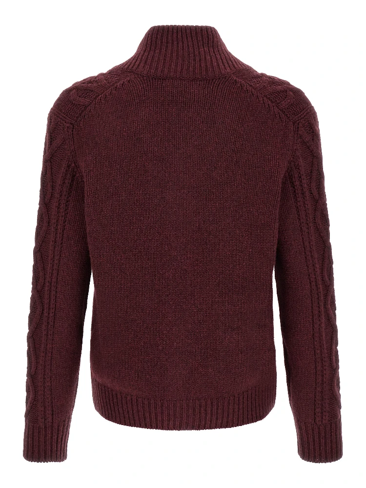 Bordeaux Cashmere Cardigan alternative