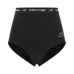 Black Polyamide Briefs