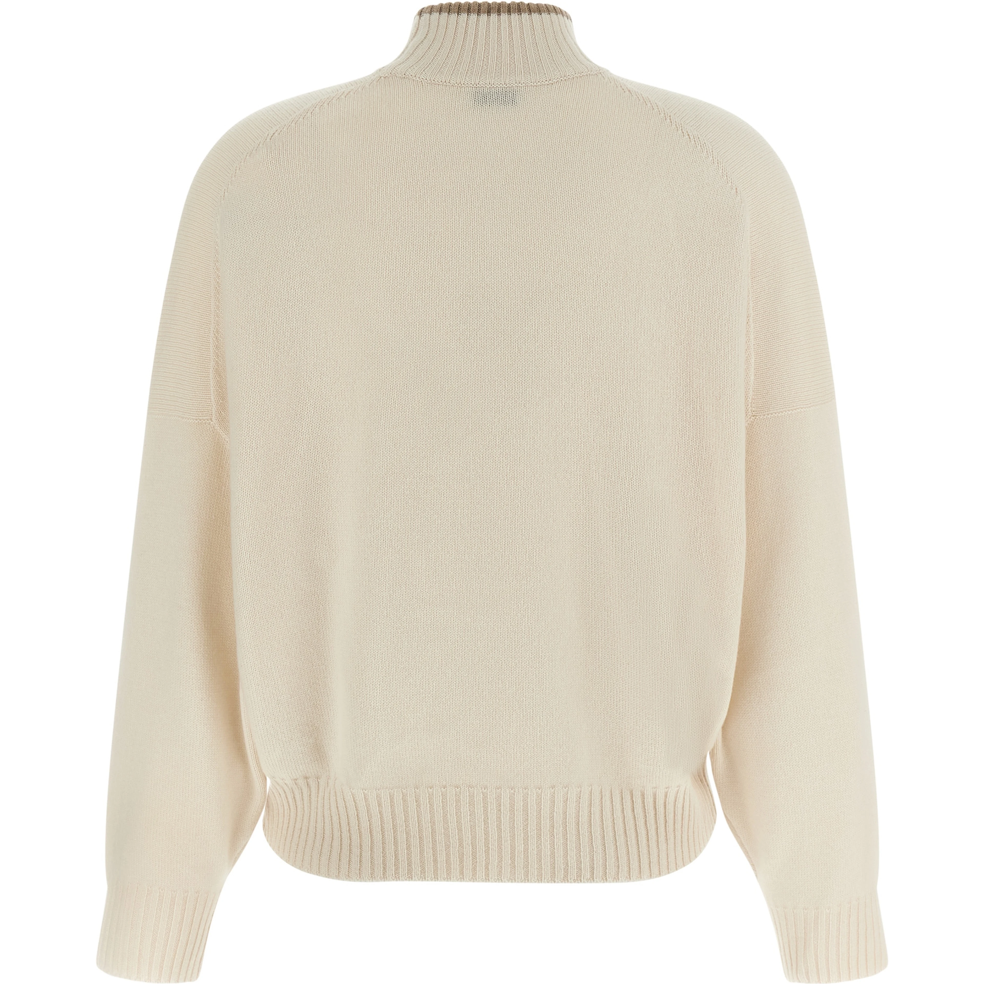 Beige Cashmere Cardigan