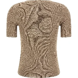 Beige Polyamide T-Shirt