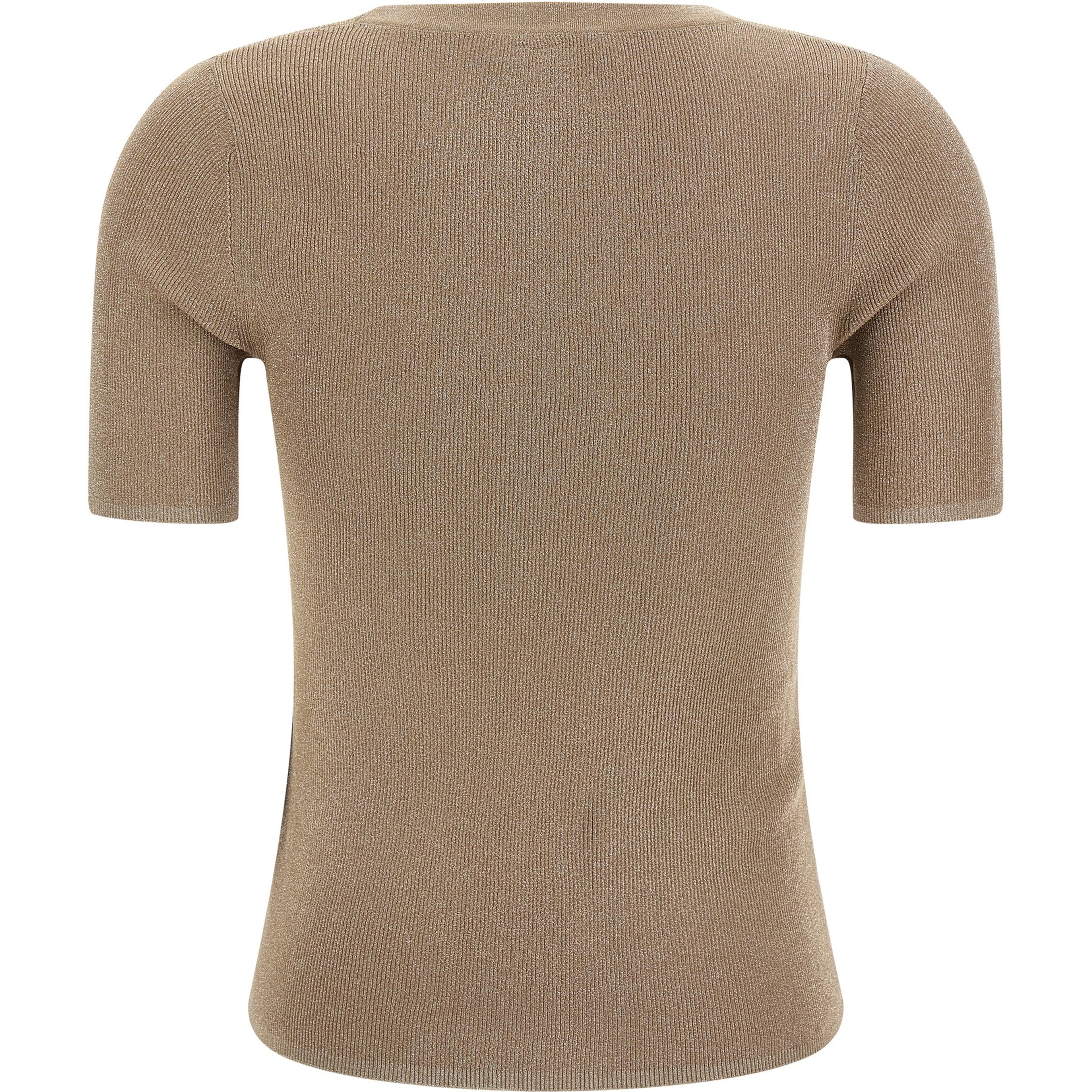 Beige Polyamide T-Shirt