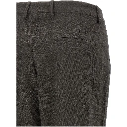Gray Virgin Wool Two-Piece Suit