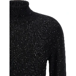 Black Wool Cardigan