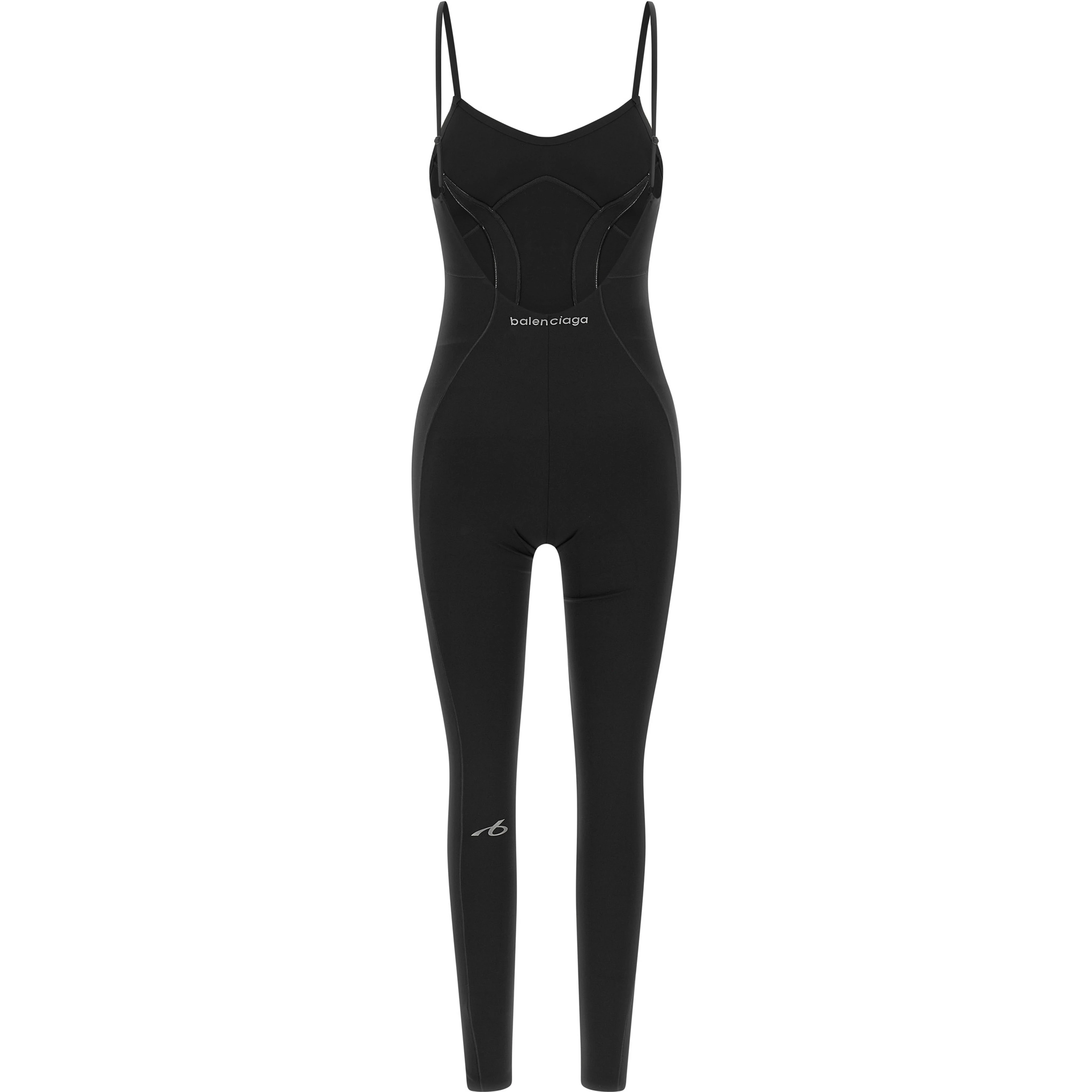 Black Polyamide Jumpsuit