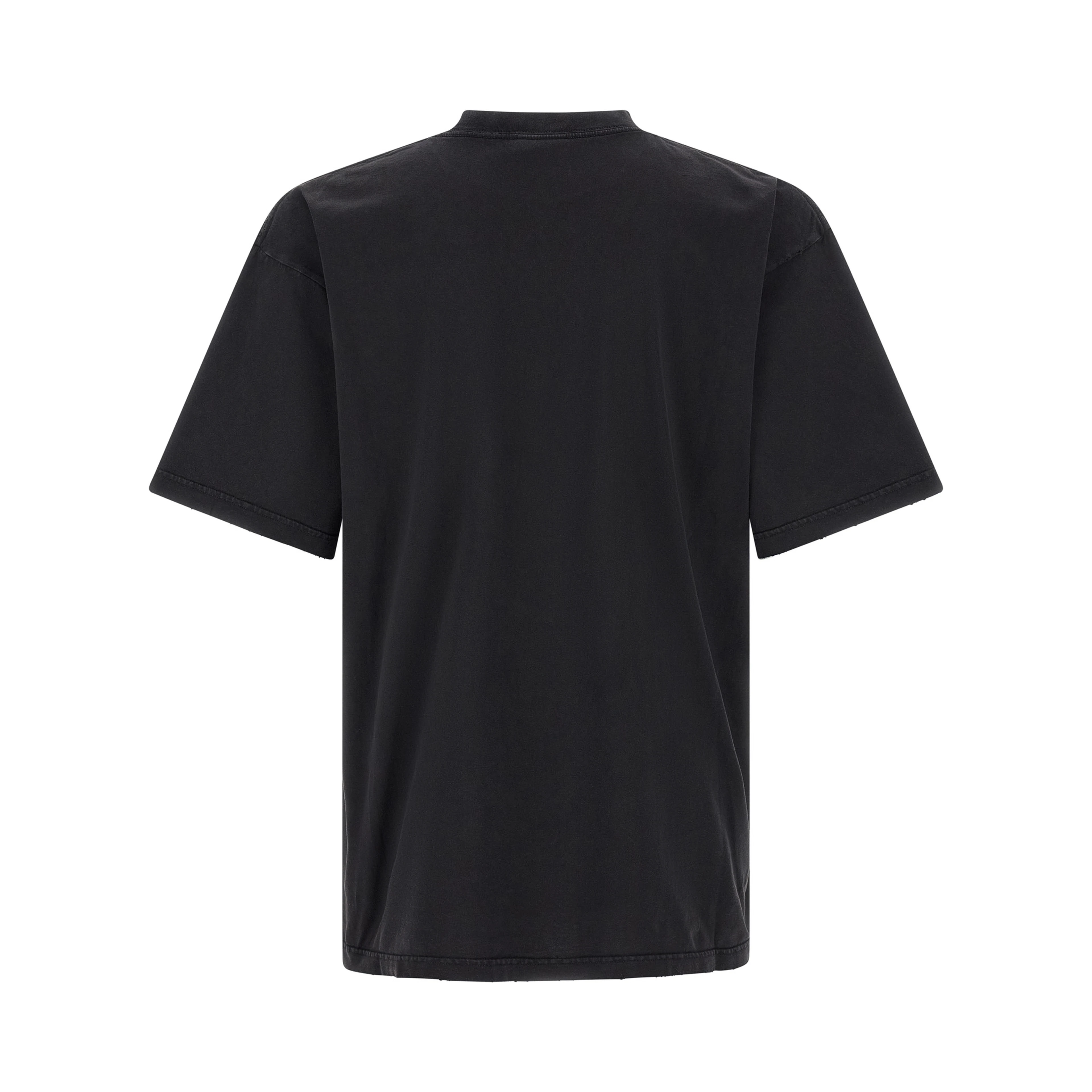 Black Cotton T-Shirt