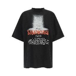 Black Cotton T-Shirt