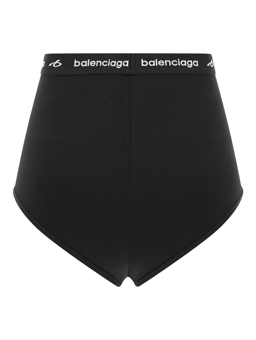 Black Polyamide Briefs