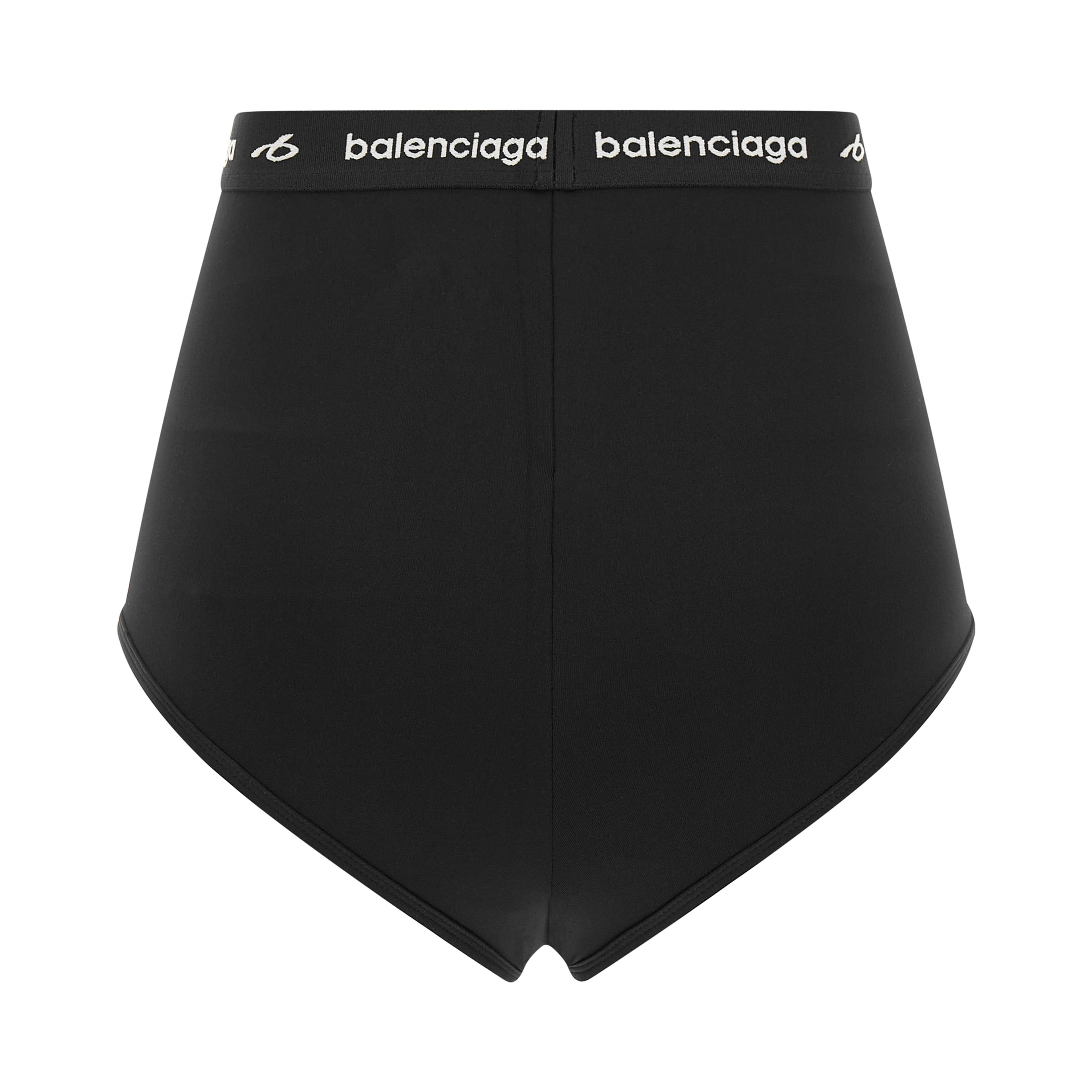Black Polyamide Briefs