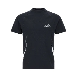 Blue Polyamide T-Shirt