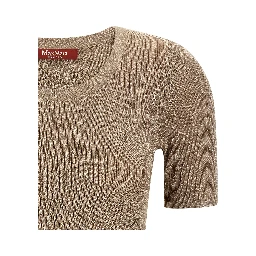 Beige Polyamide T-Shirt