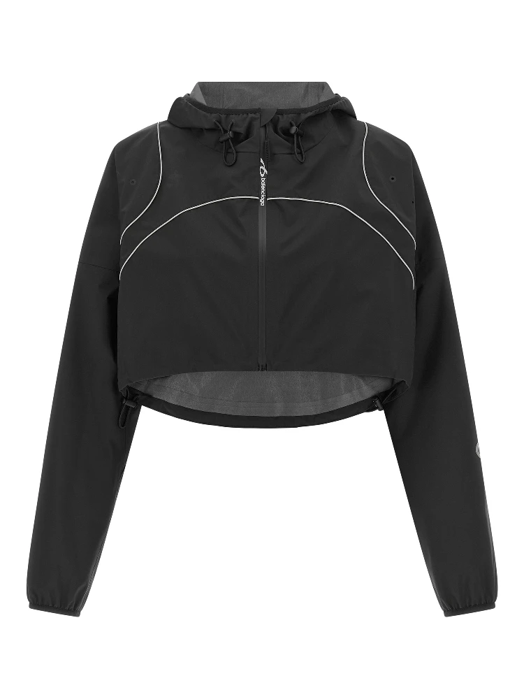 Black Polyester Sweatshirt