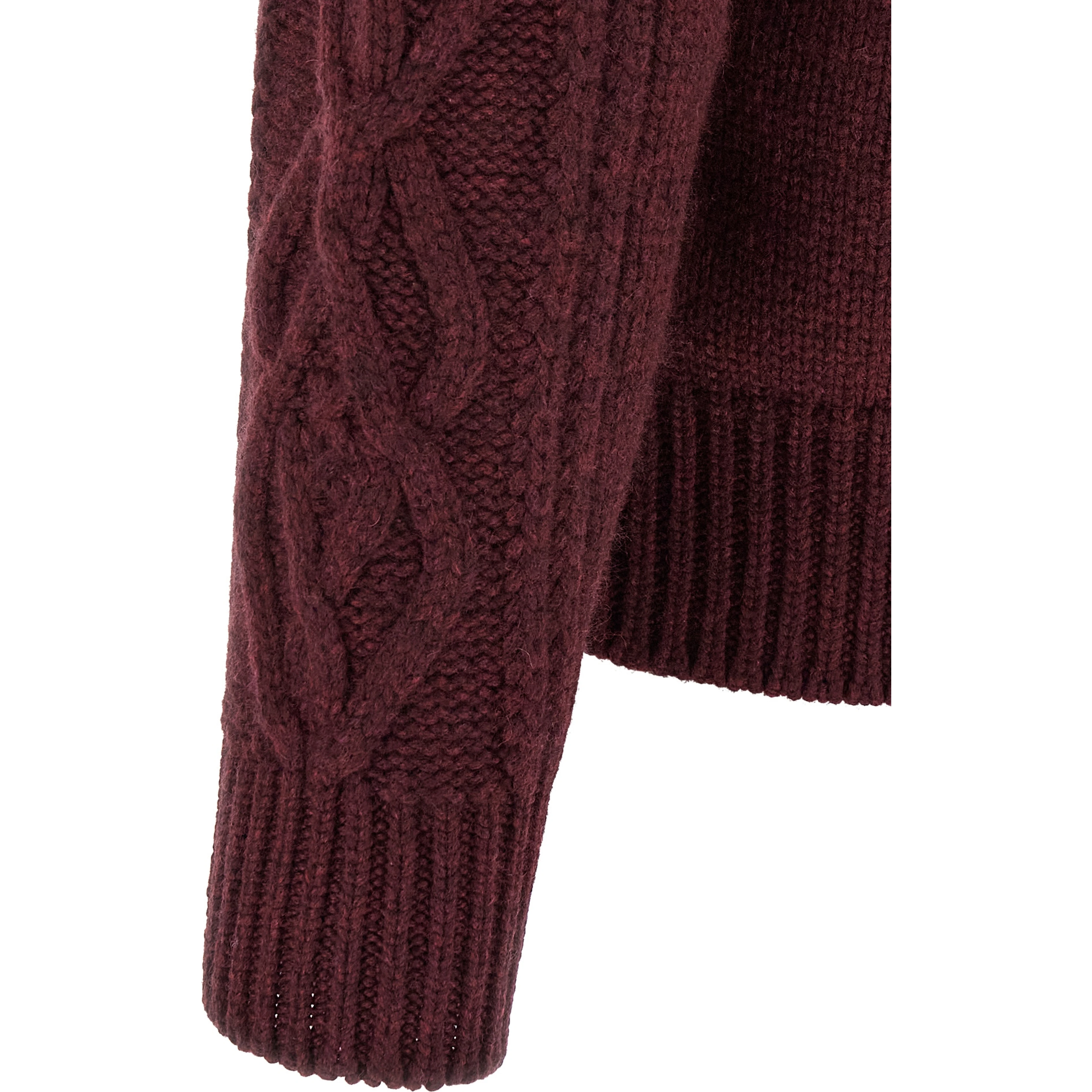 Bordeaux Cashmere Cardigan