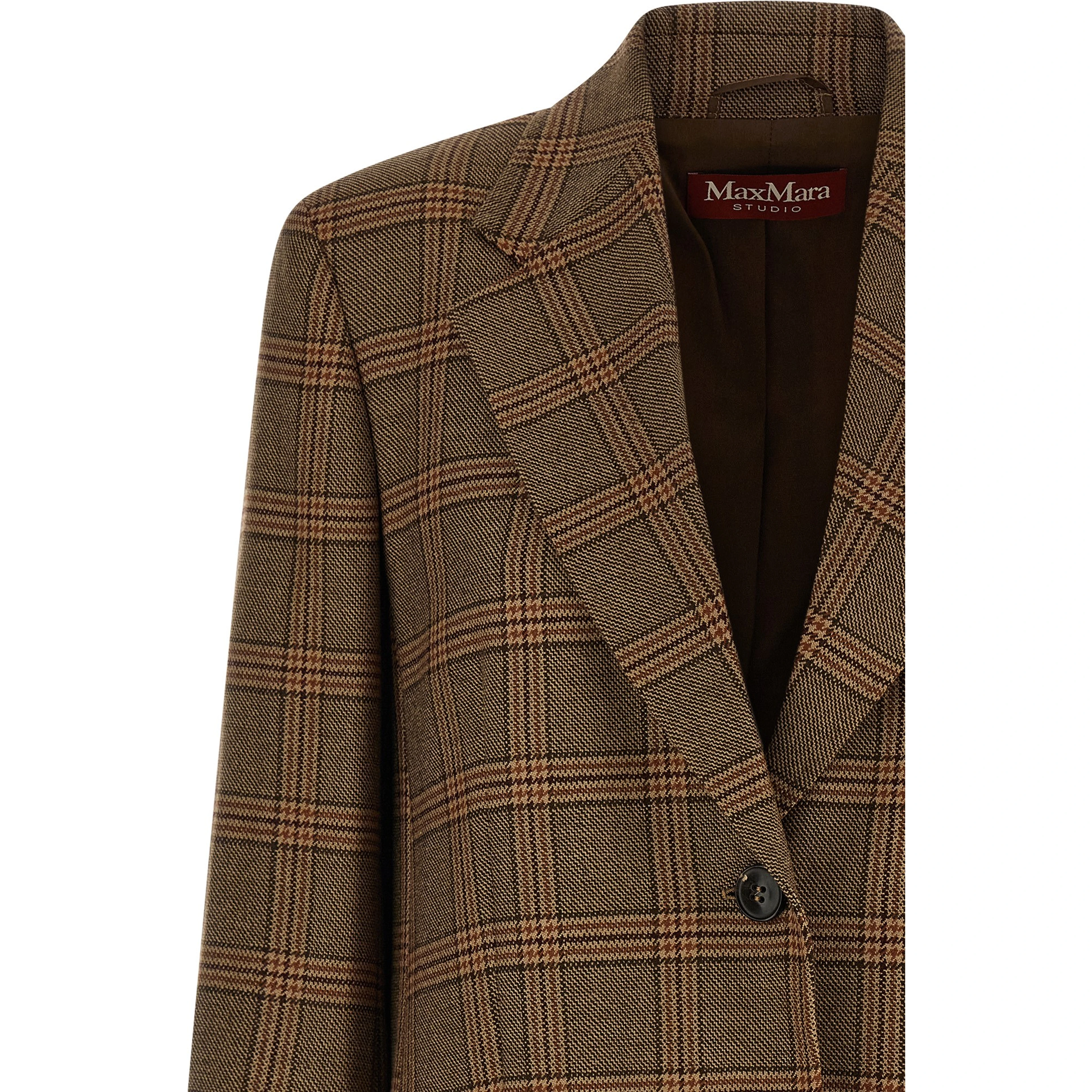 Brown Wool Blazer
