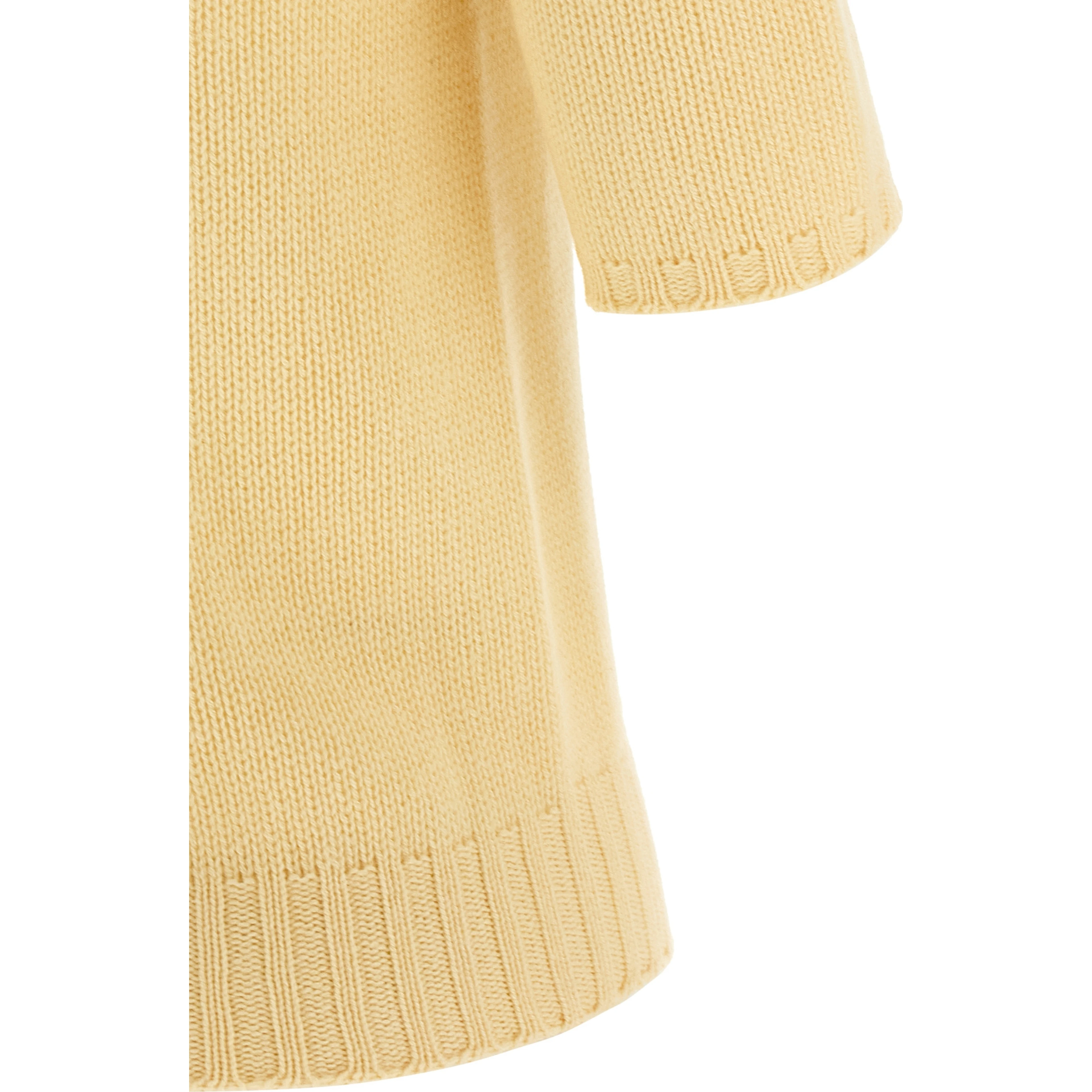 Bicolor Virgin Wool Cardigan