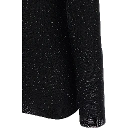 Black Wool Cardigan