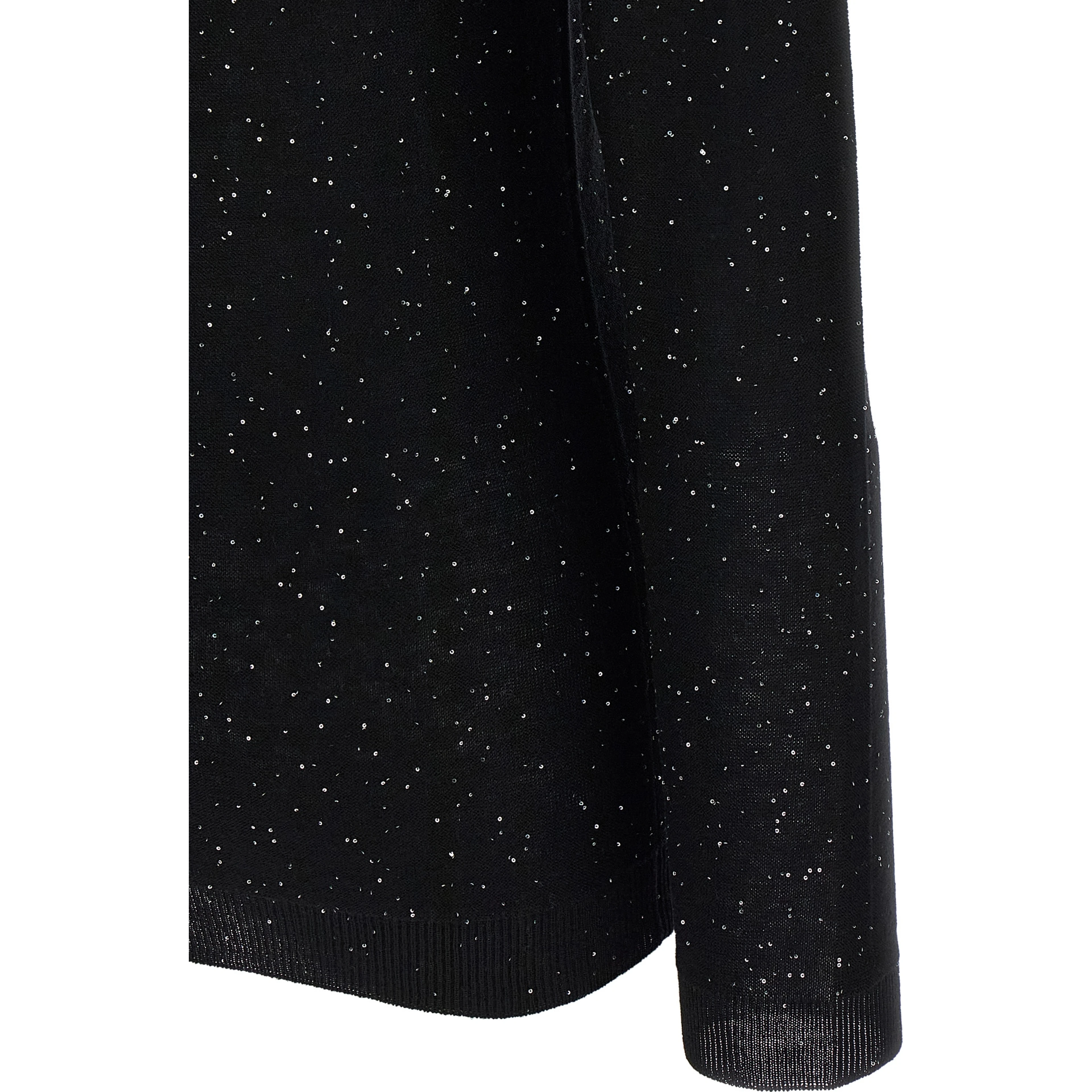 Black Wool Cardigan