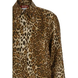 Brown Silk Blouse