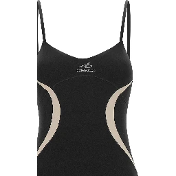 Black Polyamide Jumpsuit