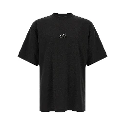Black Cotton T-Shirt