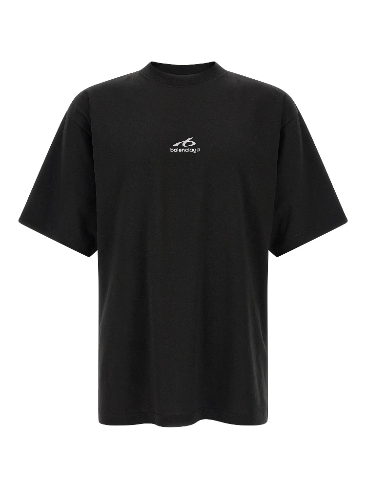 Black Cotton T-Shirt