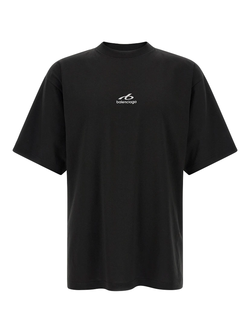 Black Cotton T-Shirt