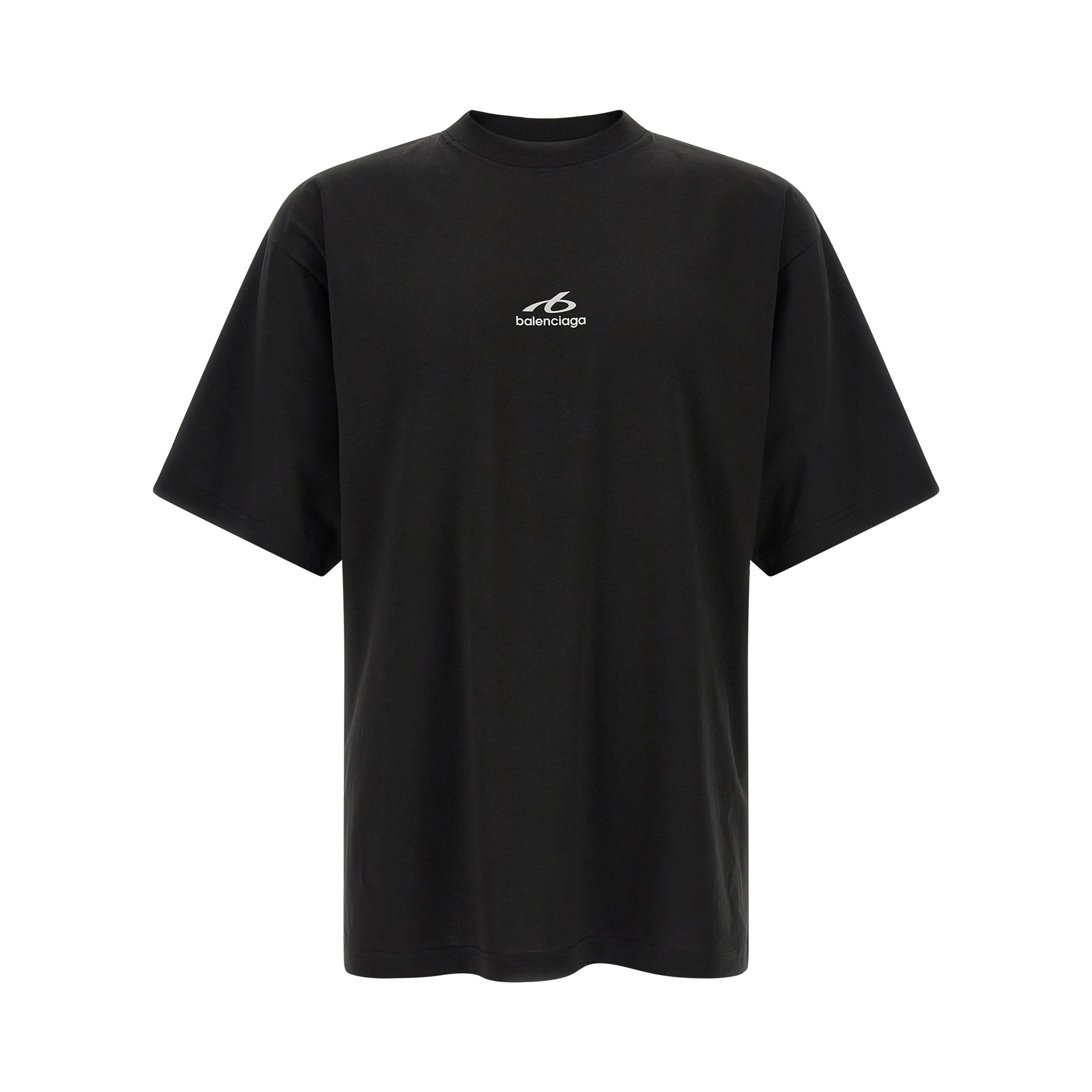 Black Cotton T-Shirt