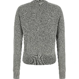 Gray Cashmere Cardigan