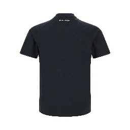 Blue Polyamide T-Shirt