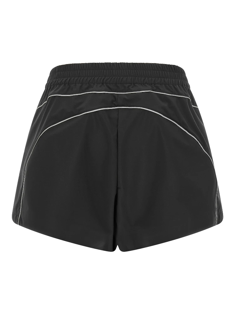 Black Polyester Bermuda Shorts alternative