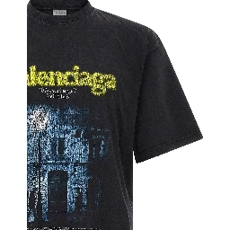 Black Cotton T-Shirt