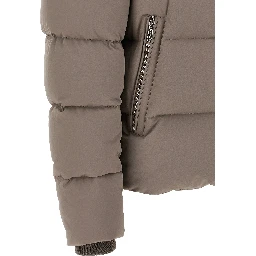 Gray Wool Bomber