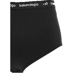 Black Polyamide Briefs
