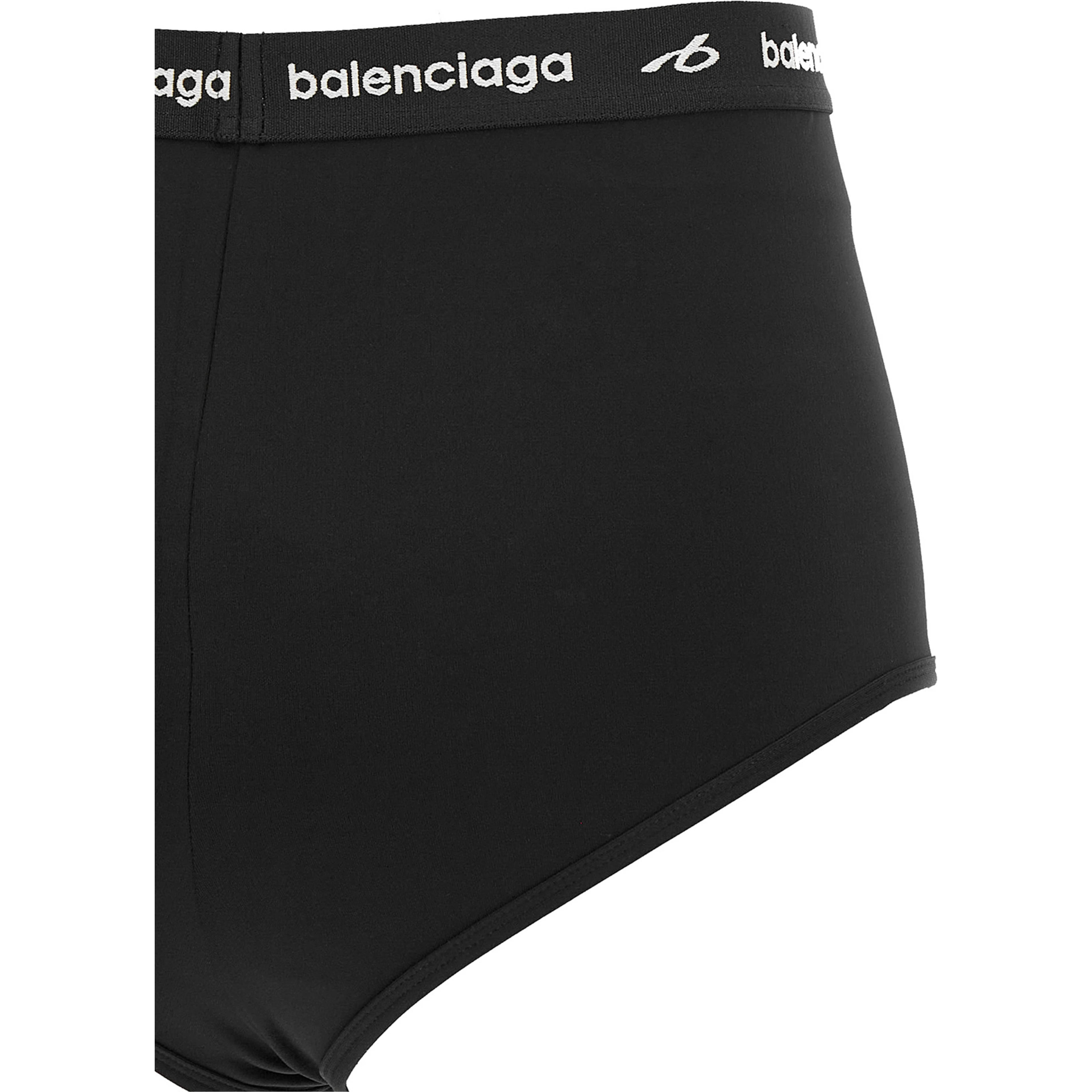 Black Polyamide Briefs