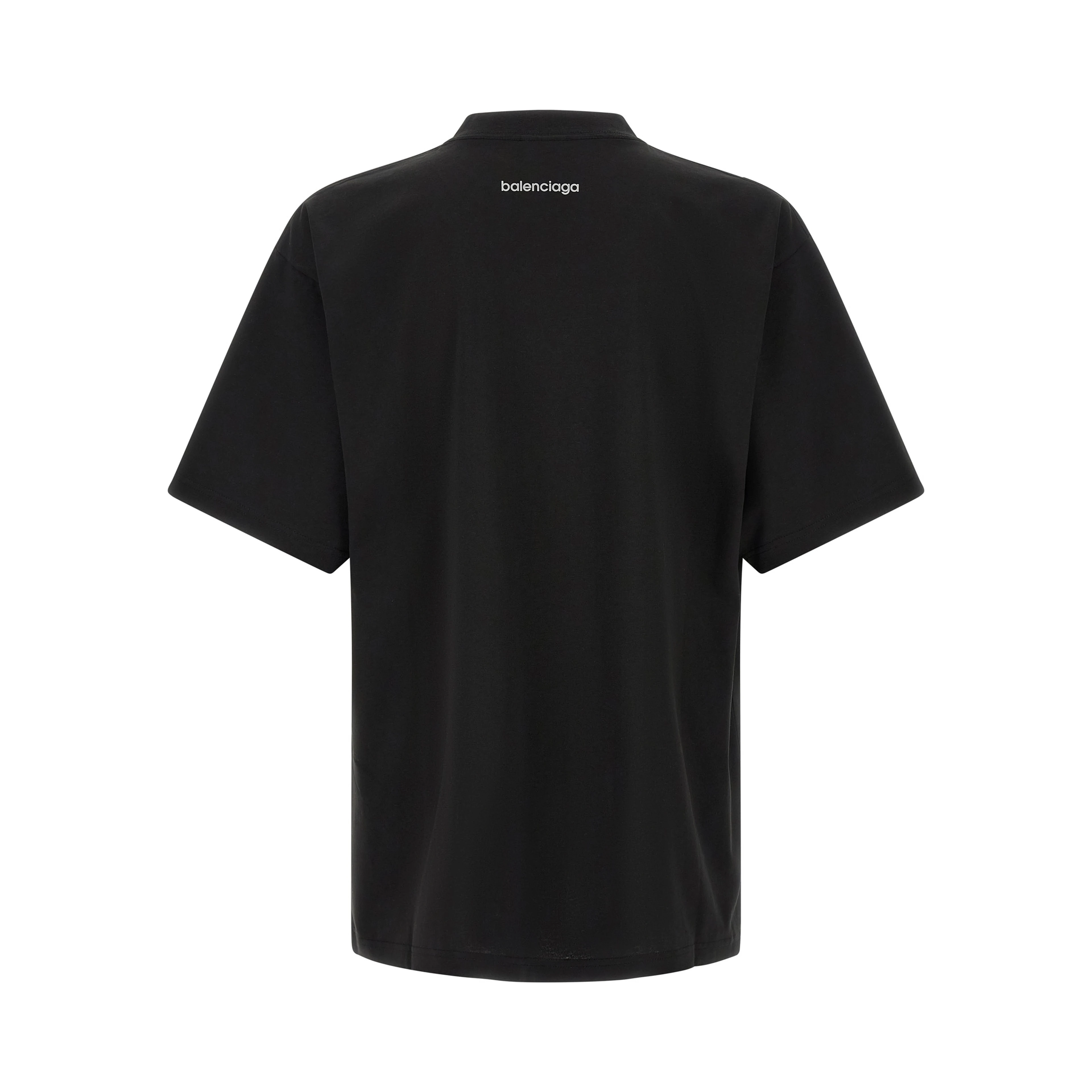 Black Cotton T-Shirt