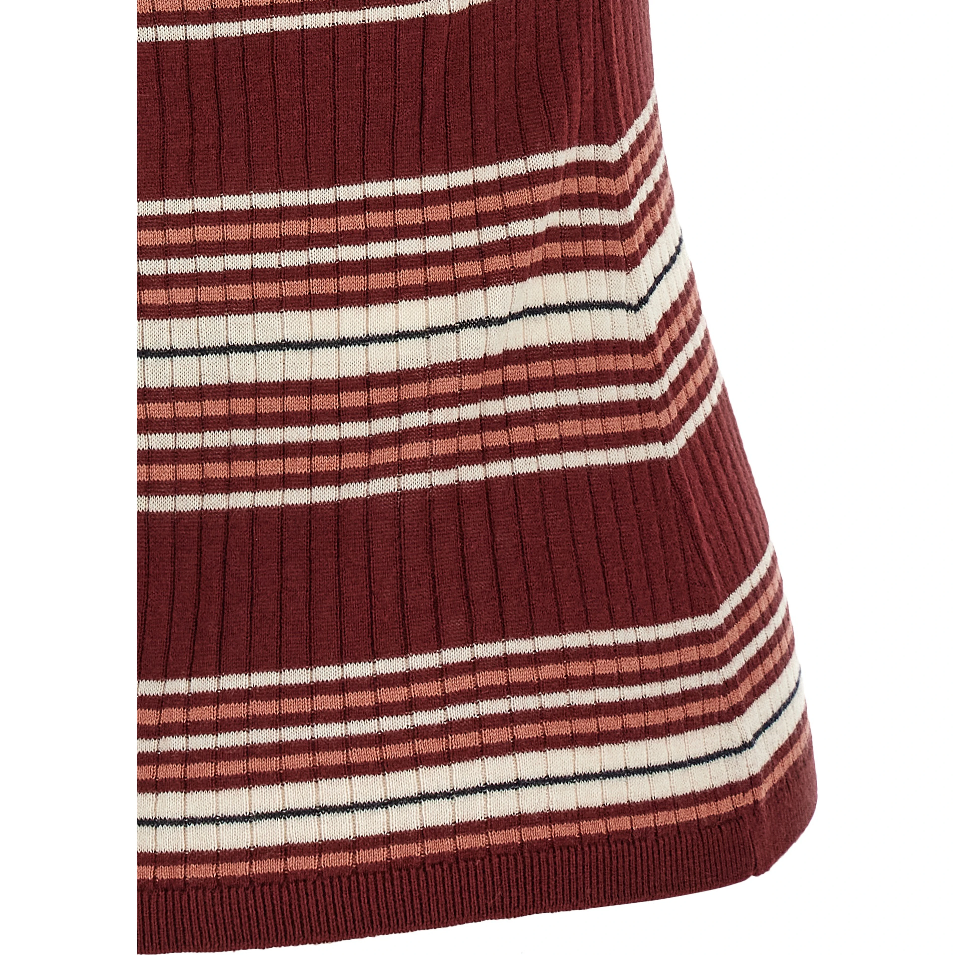 Bordeaux Silk Polo Shirt