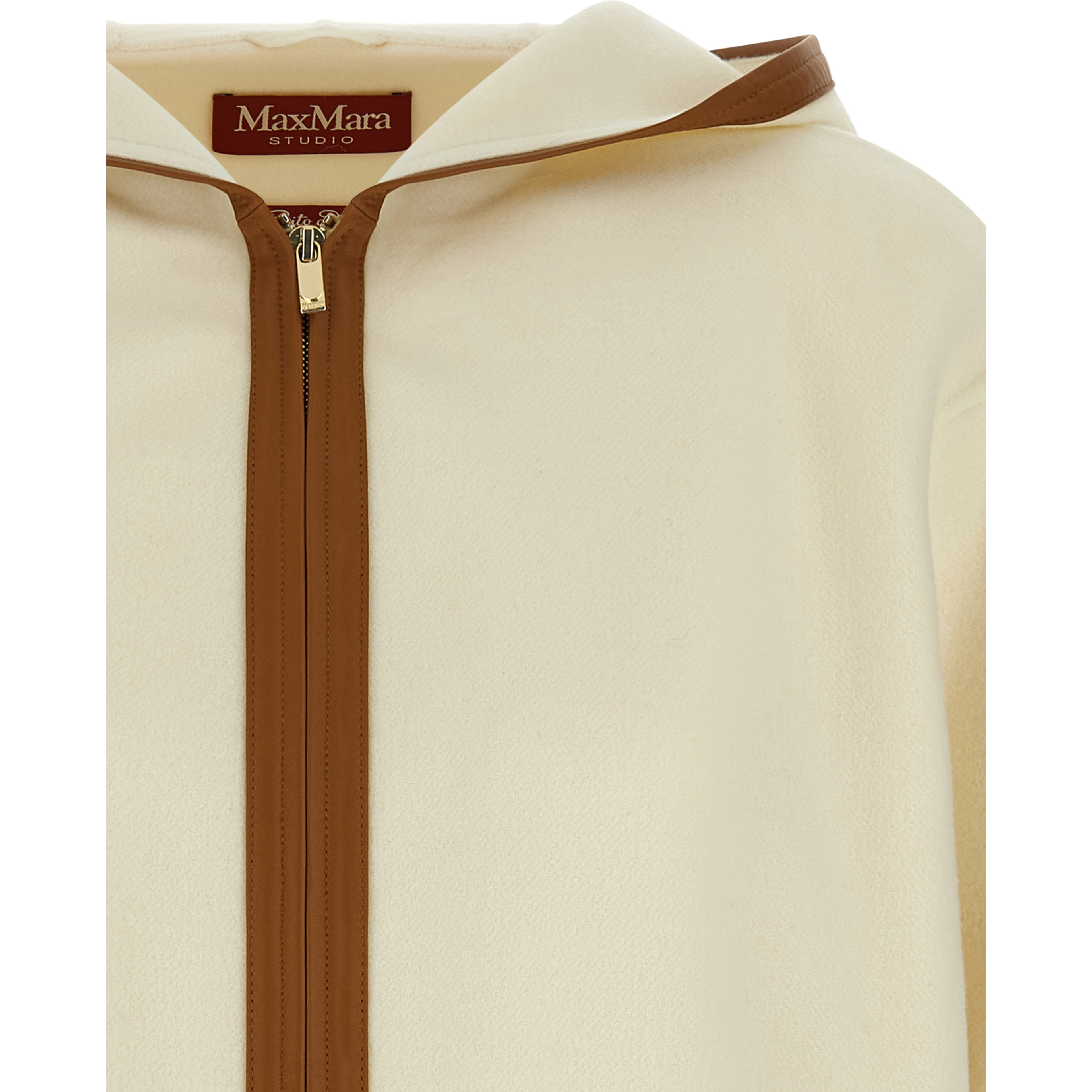 White Virgin Wool Coat