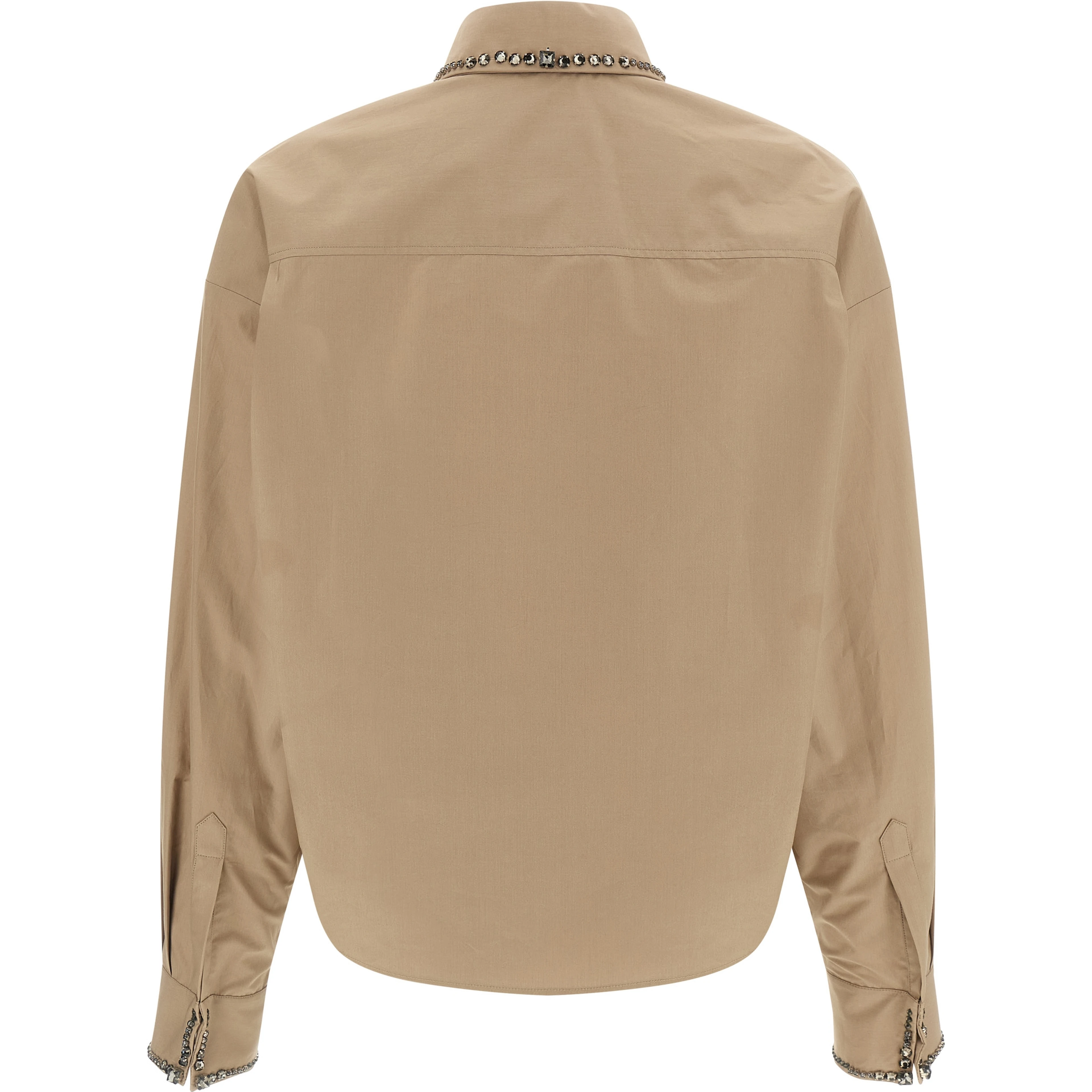 Beige Cotton Blouse