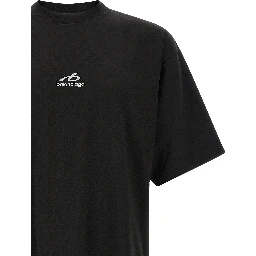 Black Cotton T-Shirt