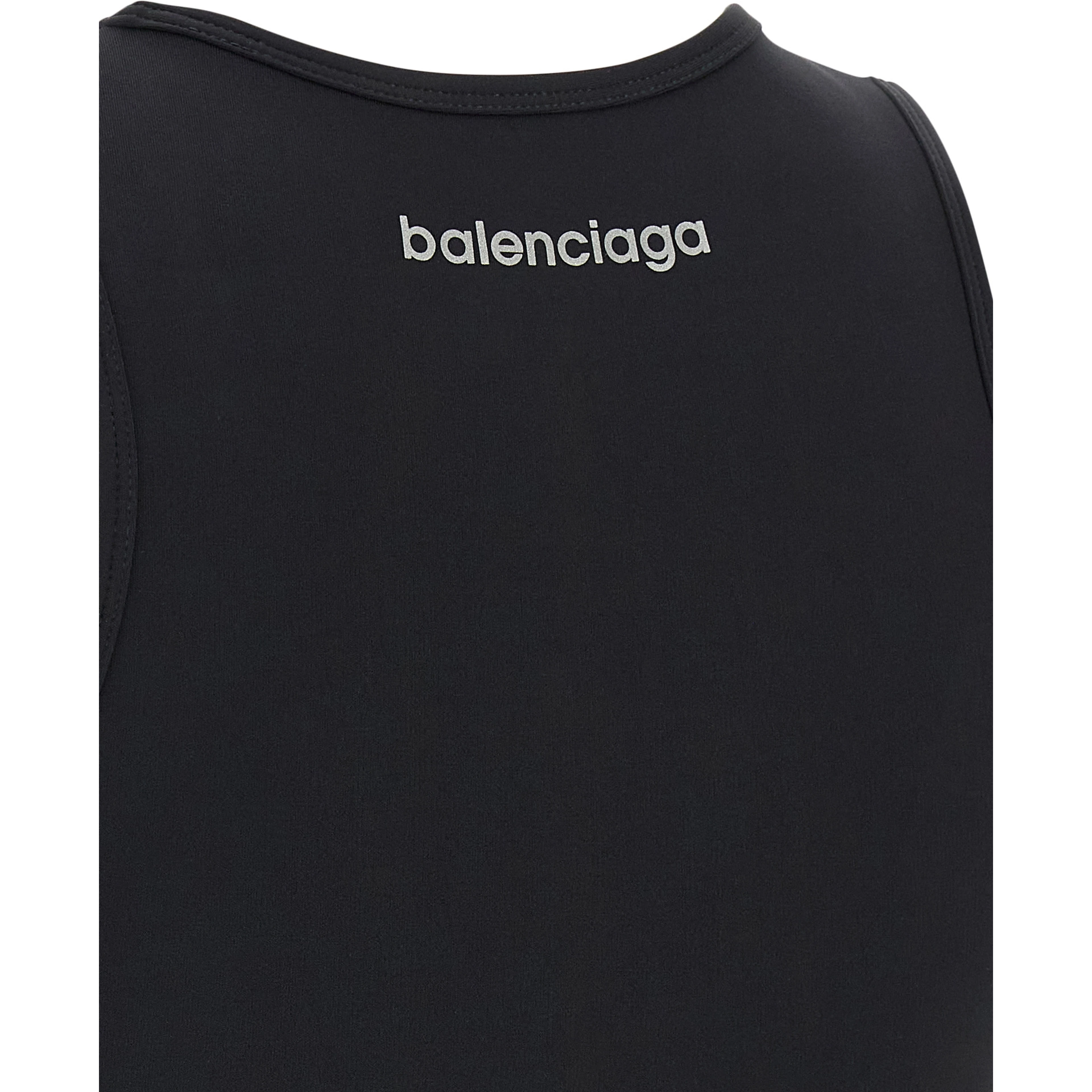 Black Polyamide Sport Bra